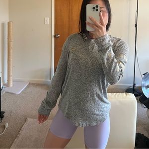 Victoria’s secret Pink Gray long sleeve shirt
